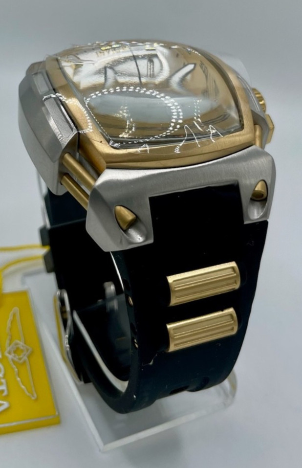 Invicta Marvel Punisher Men’s Watch – 53mm, Gold, Black (37618)