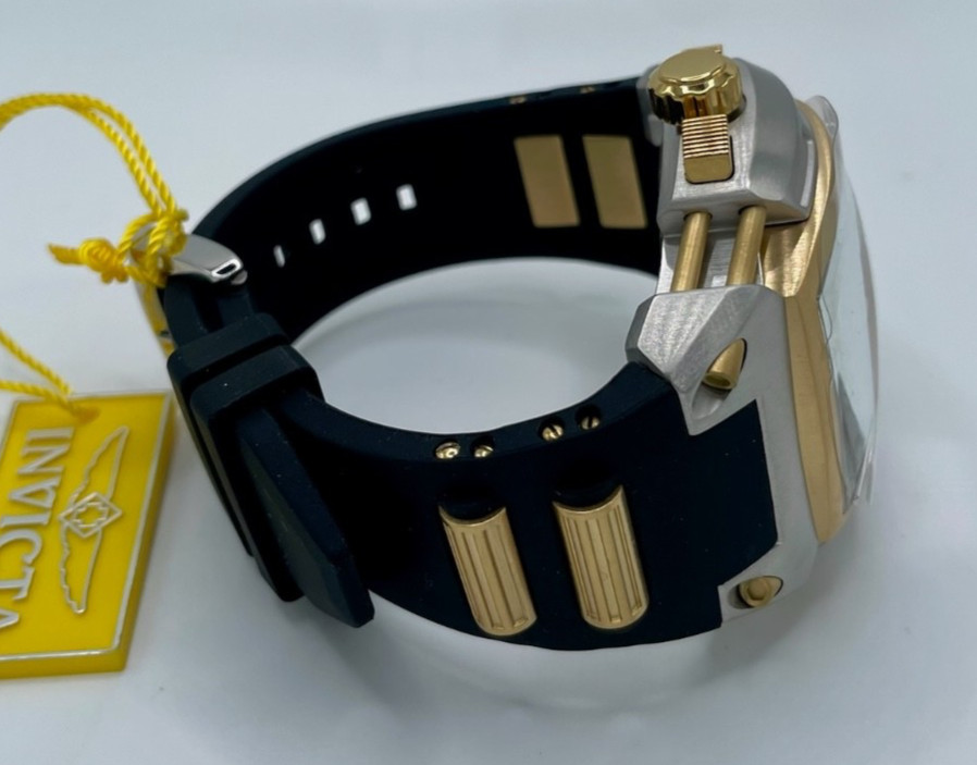Invicta Marvel Punisher Men’s Watch – 53mm, Gold, Black (37618)