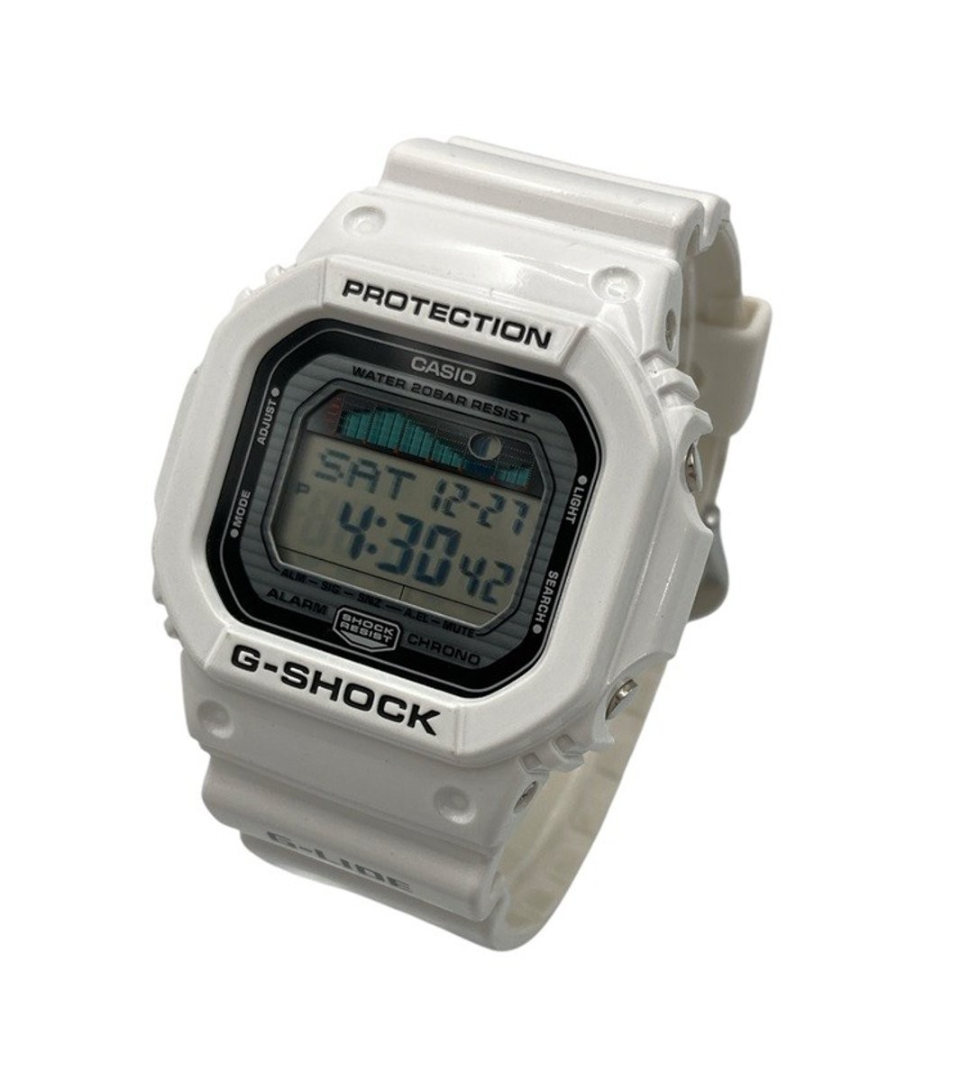 CASIO G-SHOCK GLX-5600-7JF Digital Quartz Shock-Resistant Clear White